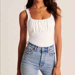 Abercrombie & Fitch Seamless Ruched Bodysuit